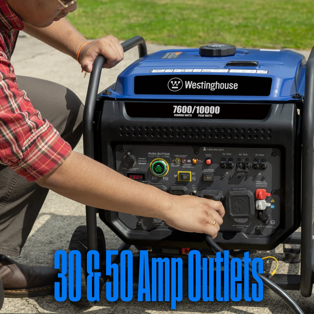 10,000 Peak Watt Portable Inverter Generator V128