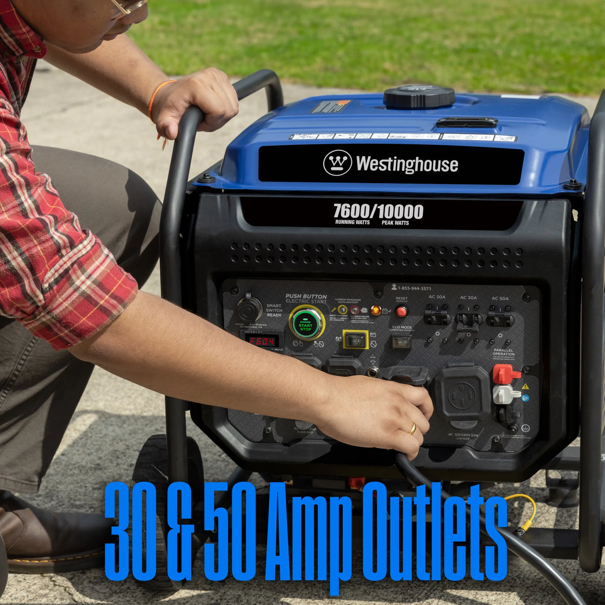 10,000 Peak Watt Portable Inverter Generator V128