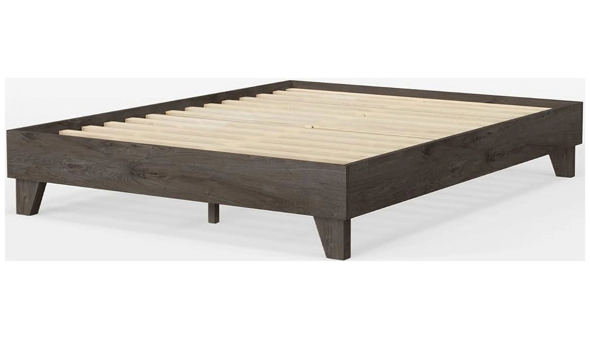 Queen Wood Bed Frame Pine O705848