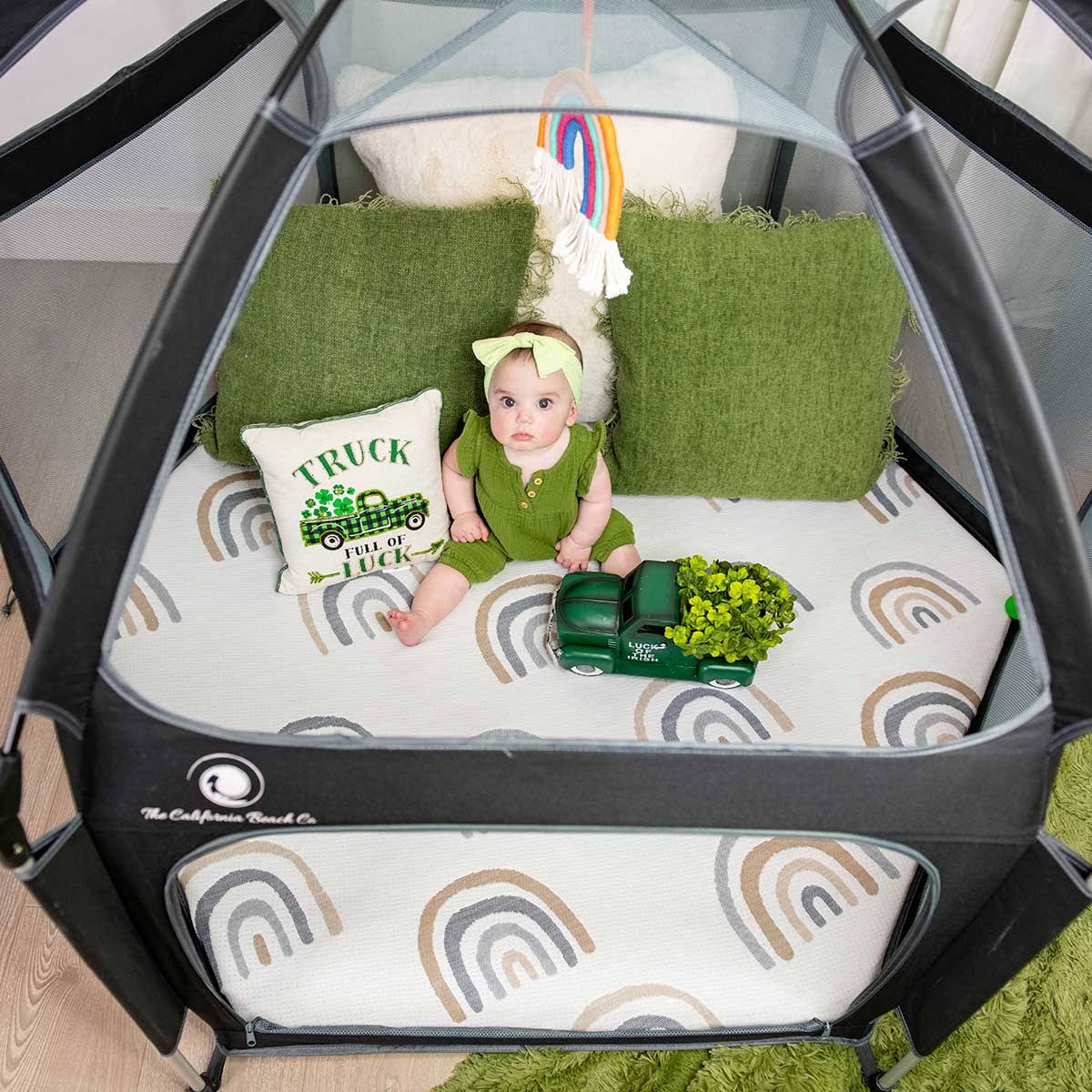 Pop-Up Kids Playpen Tent Midnight Black Z58178