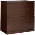 Espresso 2 Drawer Lateral Filing Cabinet B94670