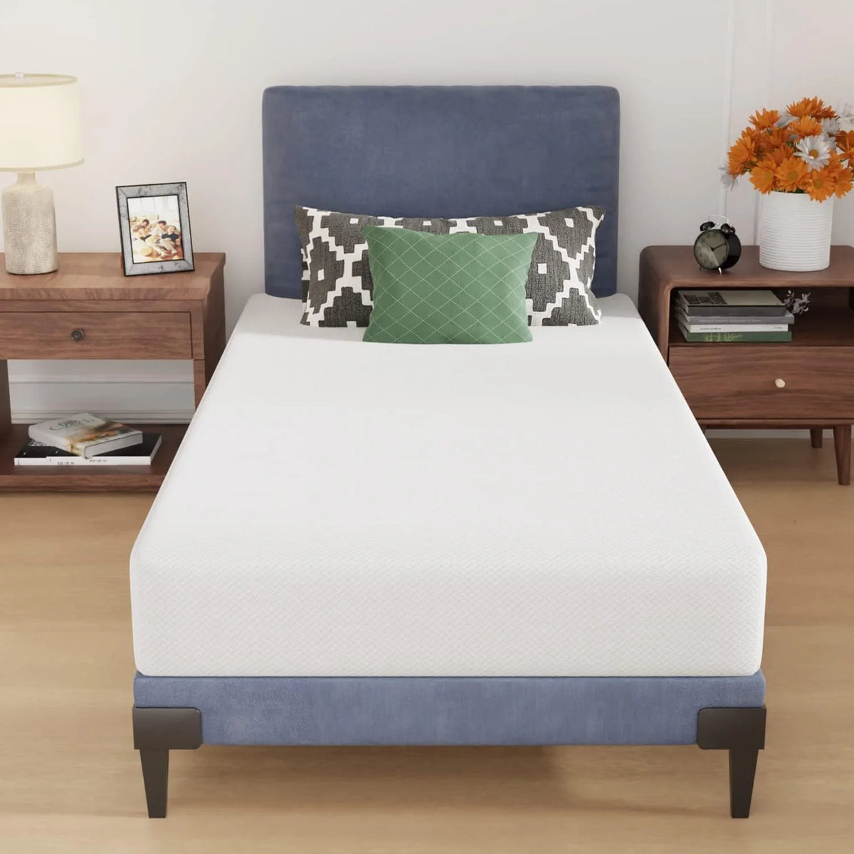 Twin Size Medium Firm Foam Mattress O9889