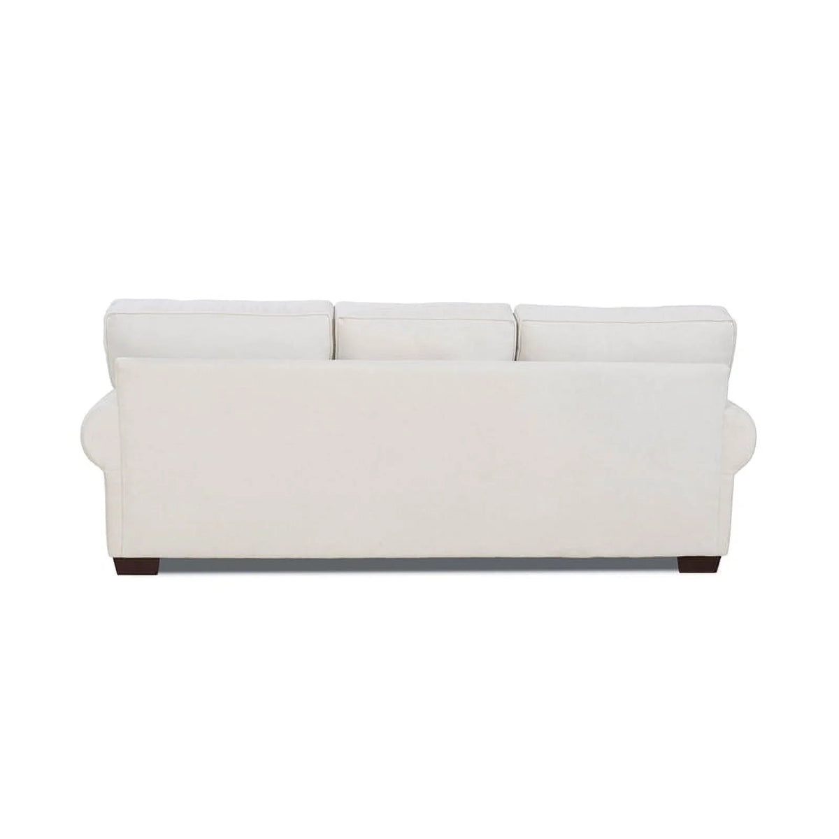 Cream Fabric Arm Sofa with Pillows L552