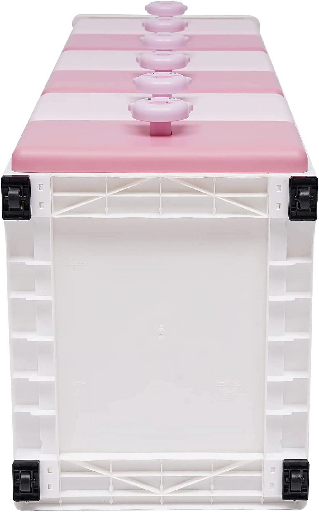 Pink 6 Drawer Plastic Dresser Y6768
