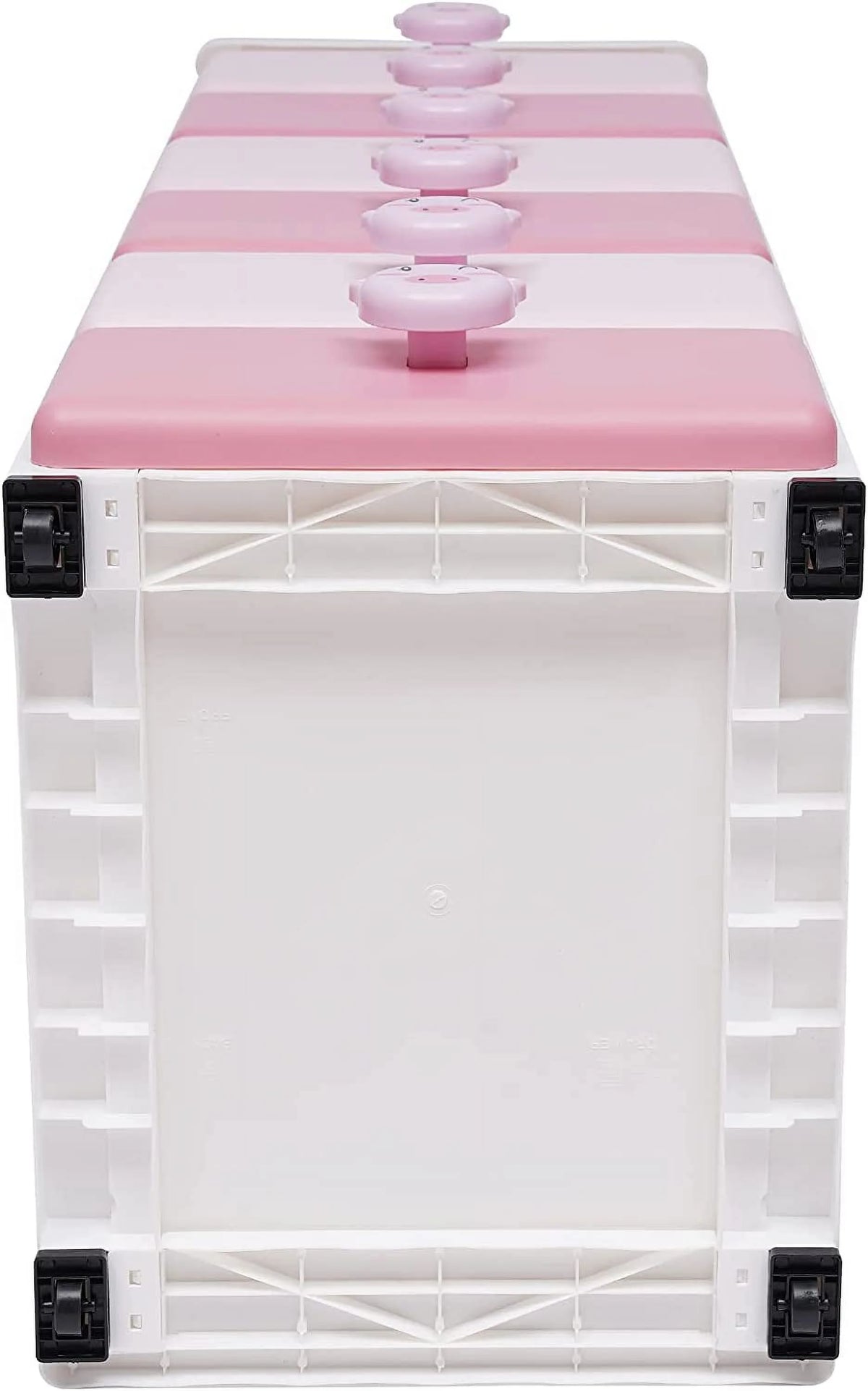 Pink 6 Drawer Plastic Dresser Y6768