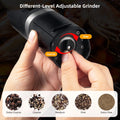 Electric Salt and Pepper Grinder Set 2 Pack Adjustable J351648