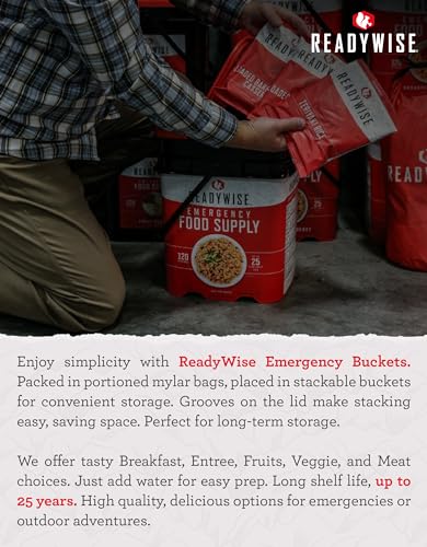 Emergency Food Supply 132 Servings Freeze-Dried O9999