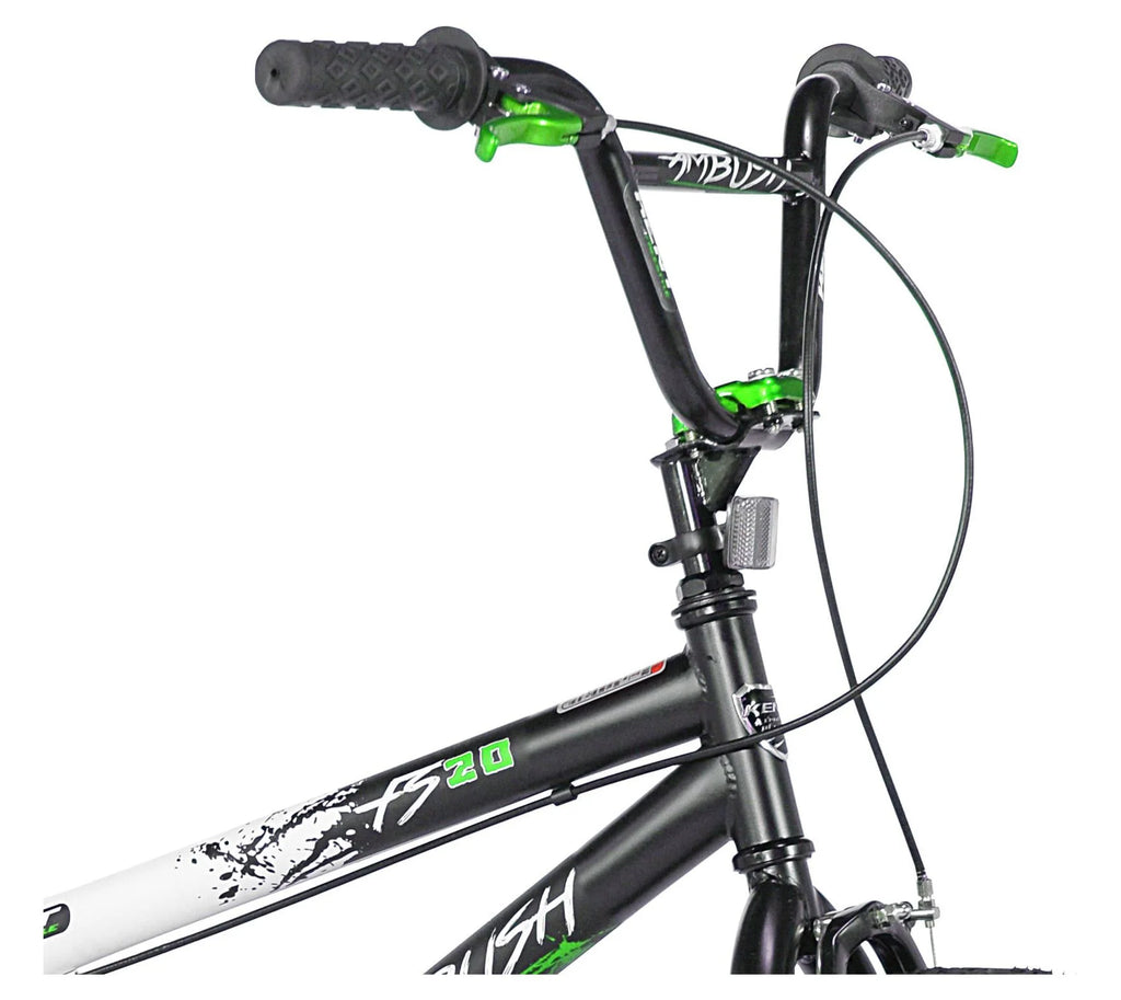 20 In. Black and White BMX Bike J109216