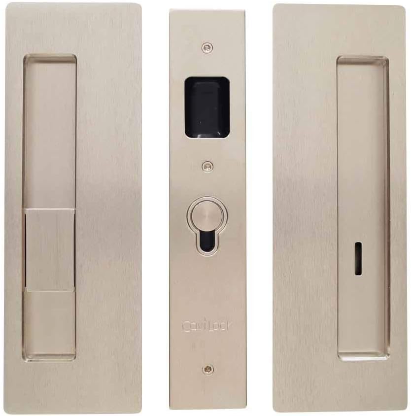 Magnetic Privacy Pocket Door Pull Set B543