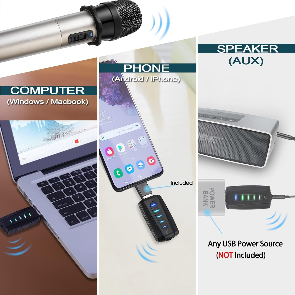 USB Wireless Microphone U209