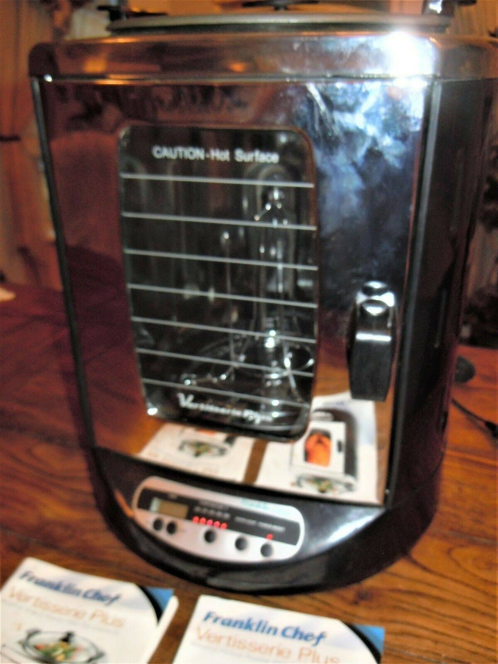 Vertical Rotisserie Oven with Cook Top Q110