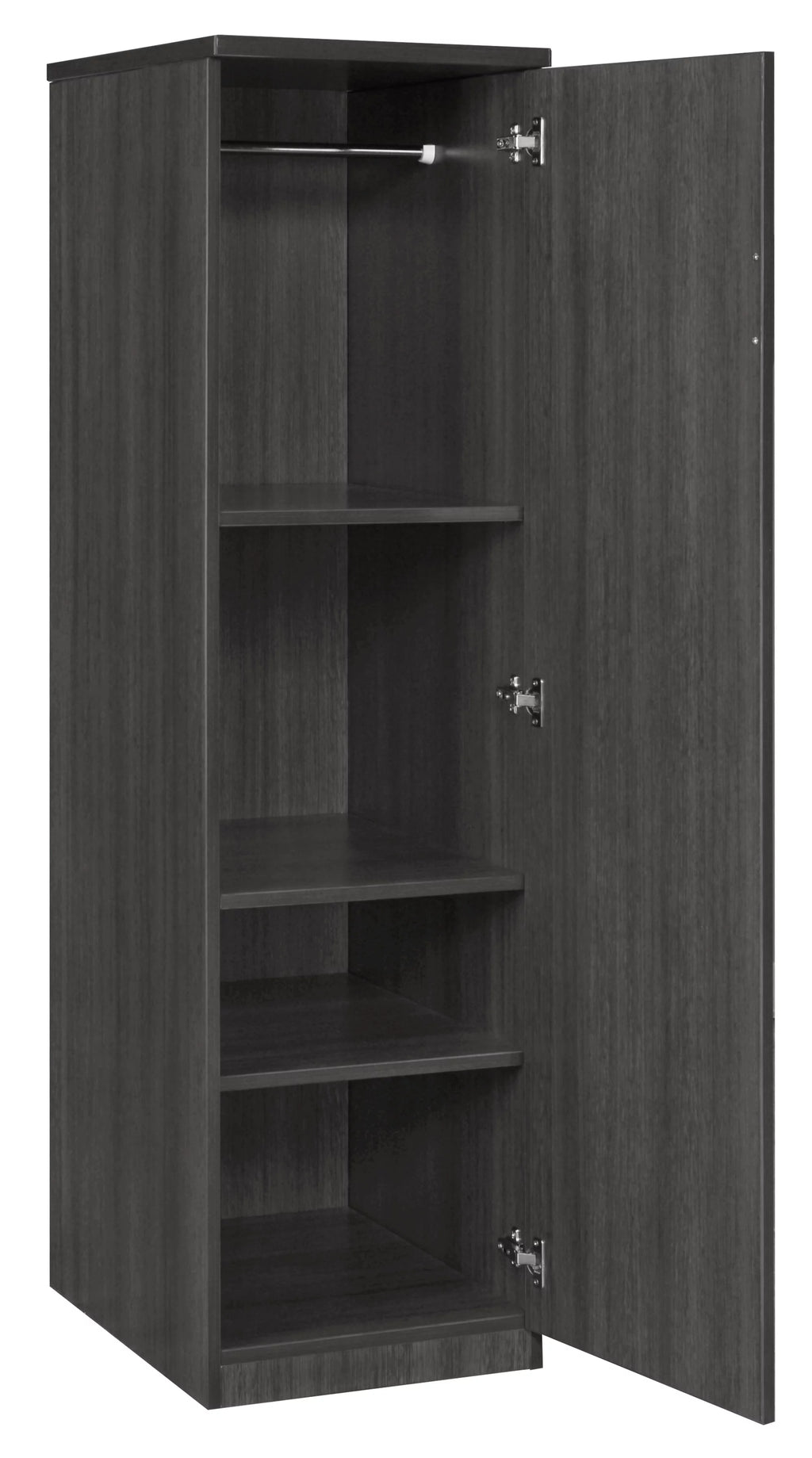 65 in. Ash Grey Wardrobe Cabinet T4849
