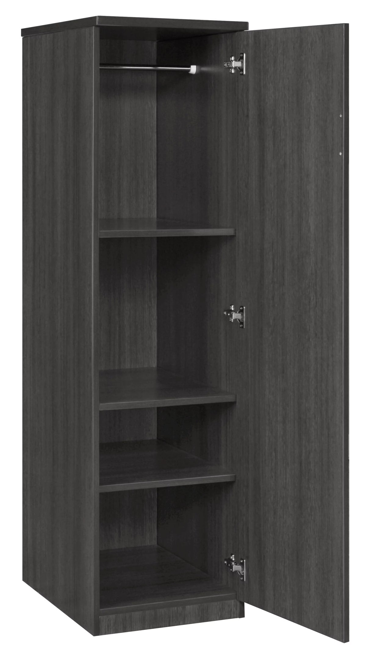 65 in. Ash Grey Wardrobe Cabinet T4849