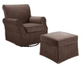 Swivel Glider & Ottoman C651