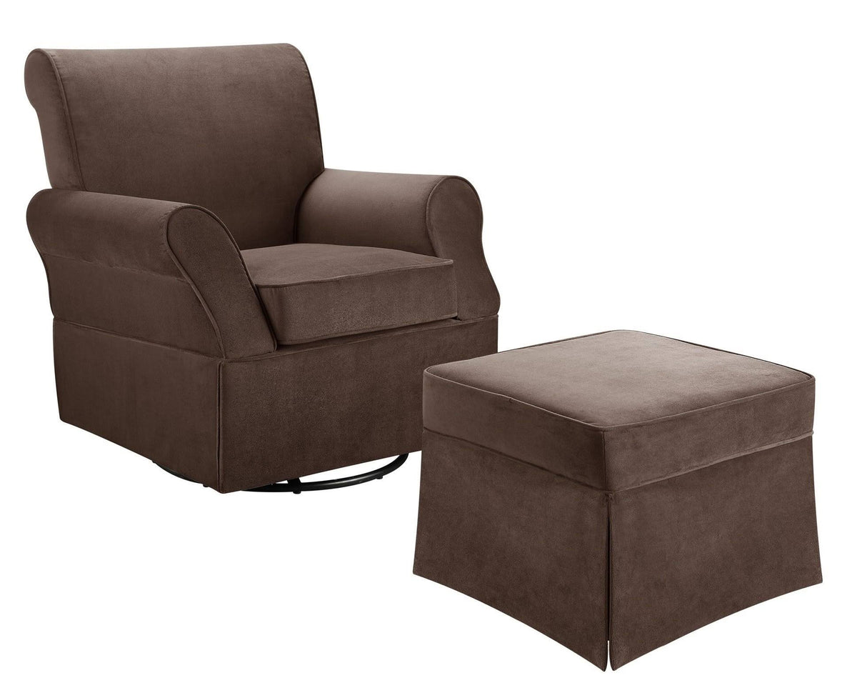 Swivel Glider & Ottoman C651