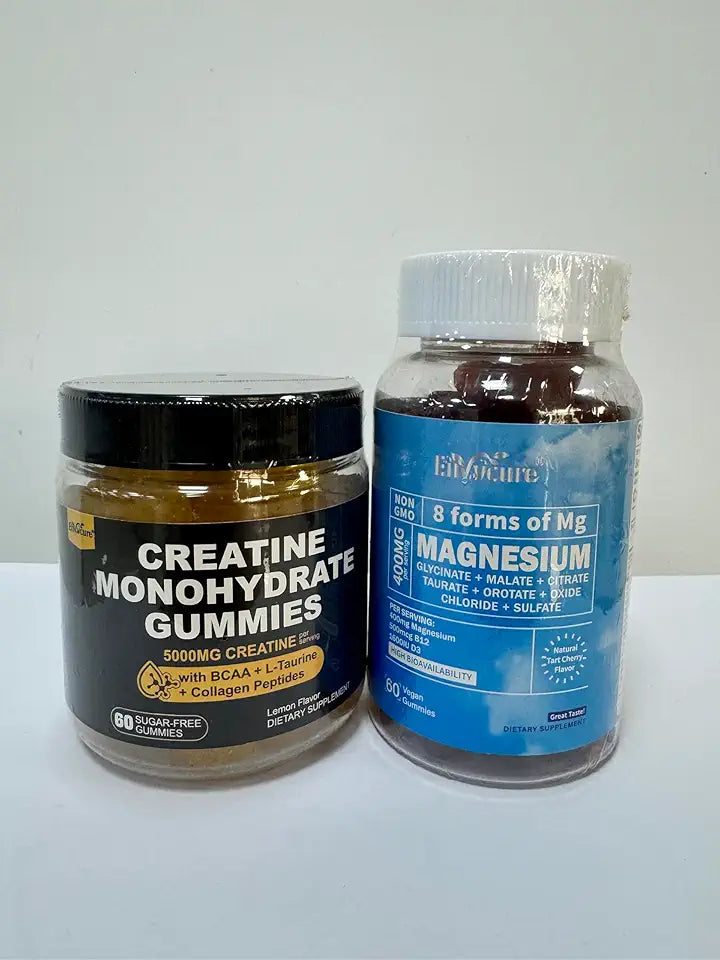 Creatine Monohydrate Gummies + Magnesium Gummies L994