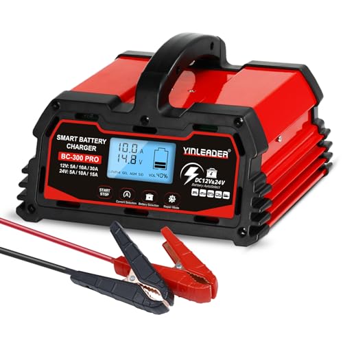 40A 12V/24V Lead Acid LiFePO4 Battery Charger L155