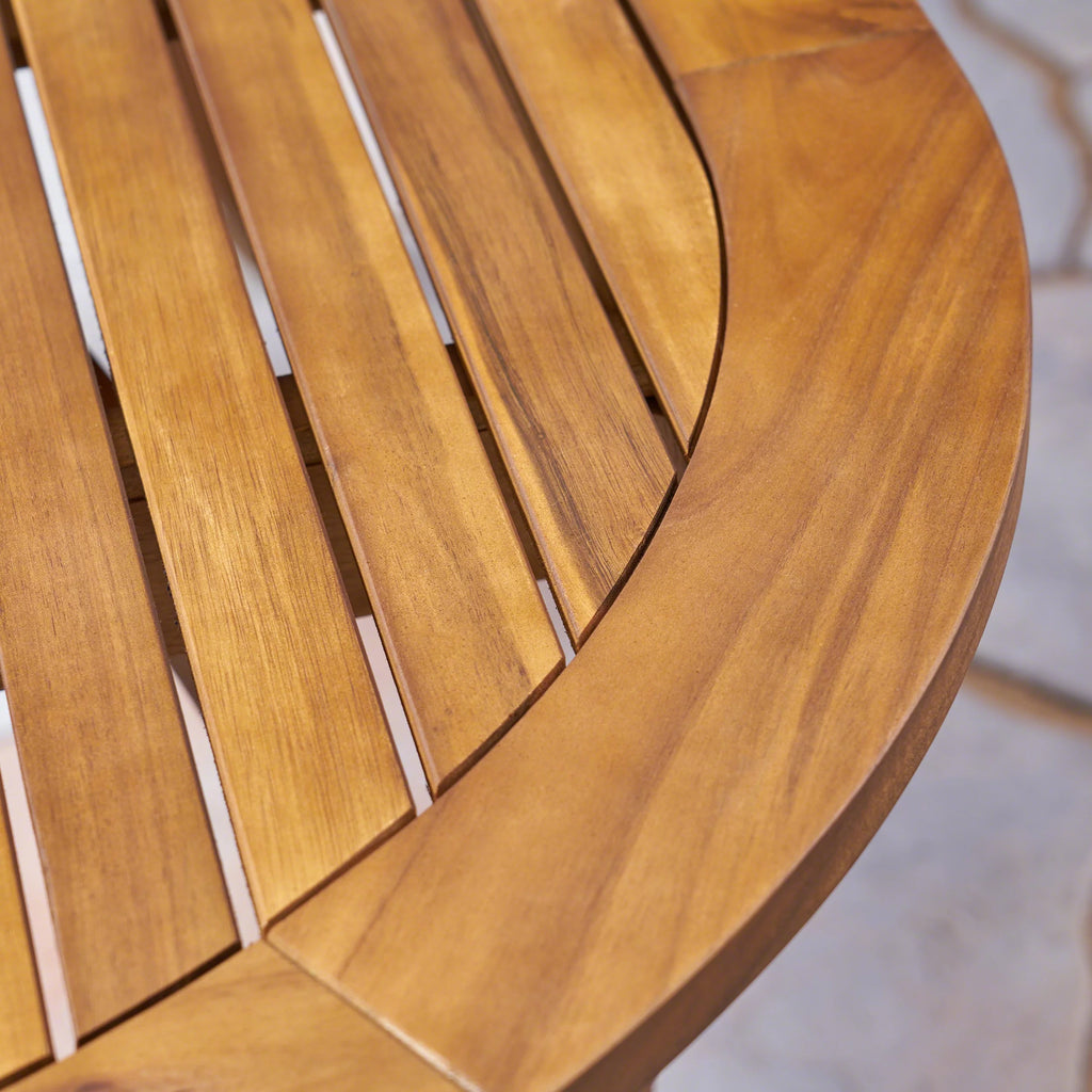 70" Oval Wooden Patio Dining Table L8499
