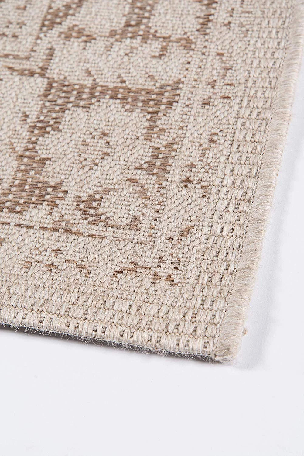 Beige Runner Area Rug S303