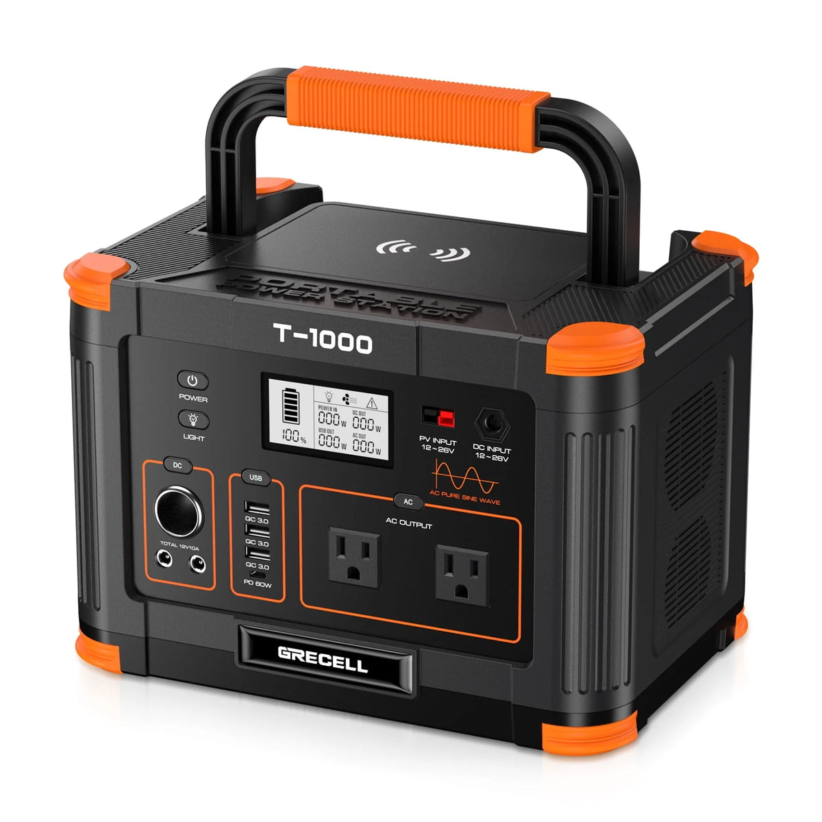 1000W 999Wh Portable Power Station K7178