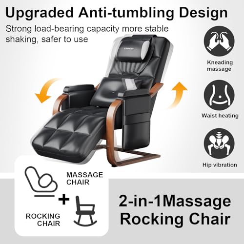 4D Zero Gravity Shiatsu Heating Massage Recliner Chair Y135