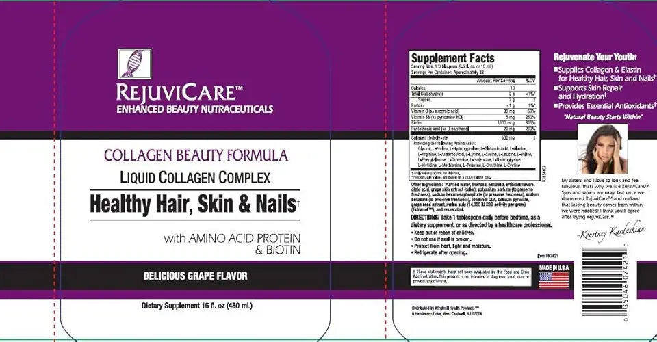 Collagen Beauty Formula Grape 16 oz. 5 Pack T6698