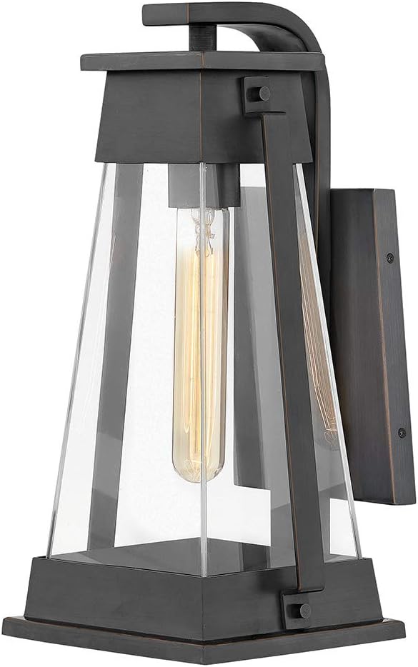 Medium Outdoor Wall Mount with Clear Glass K386