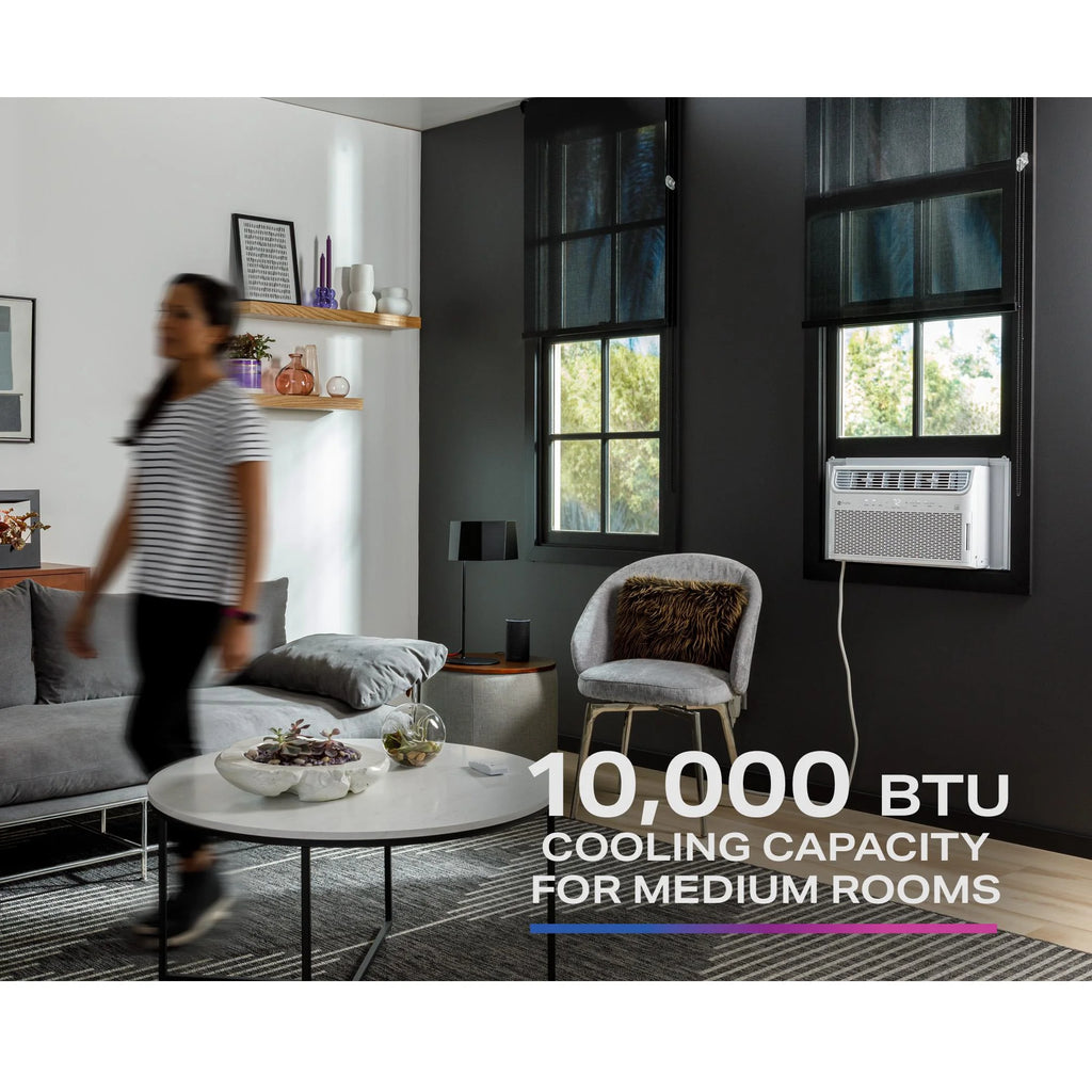 10,000 BTU Smart Window-Mounted Air Conditioner E376714