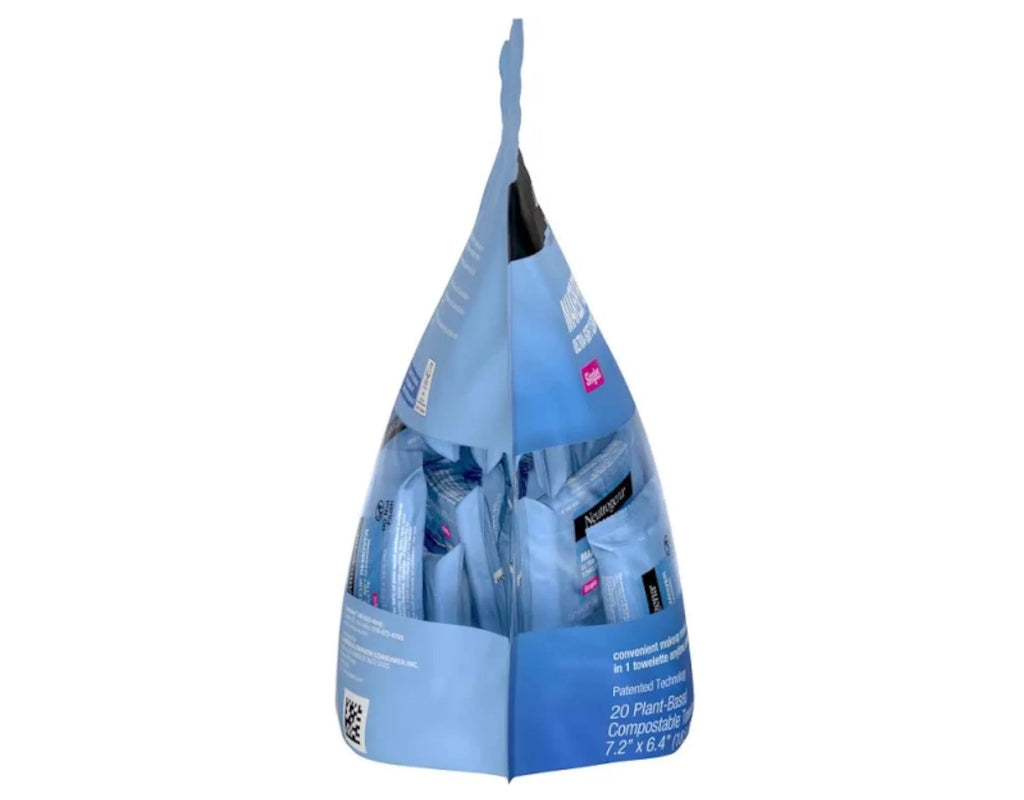 5 Pack Individually Wrapped Facial Wipes X4046