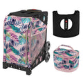 Pink Sport Bag with Lunchbox and Seat Cover Z345