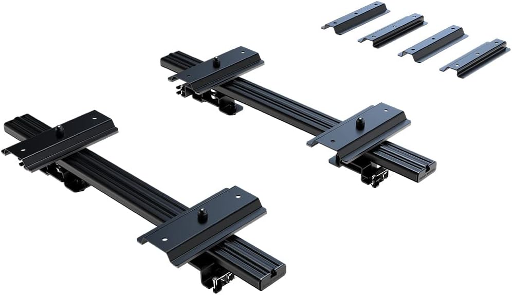 Black Roof Rack Cargo Box Bracket W32608