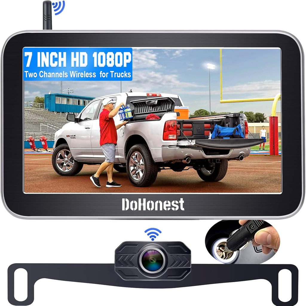 Wireless HD 1080P Backup Camera with 7 Inch Monitor Z36466