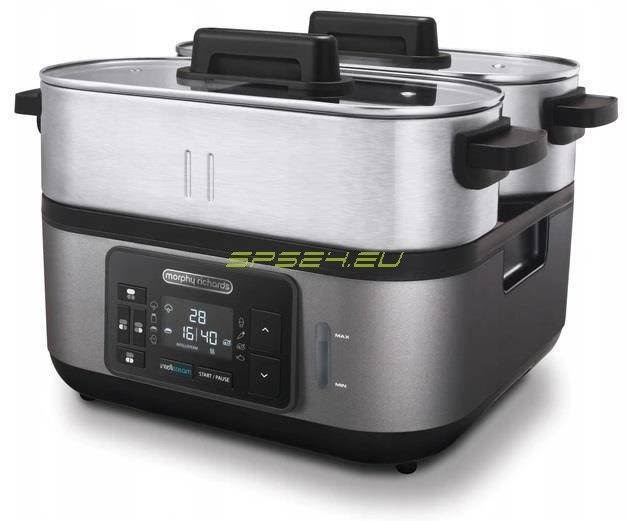 Black Stainless Steel Steam Cooker D469