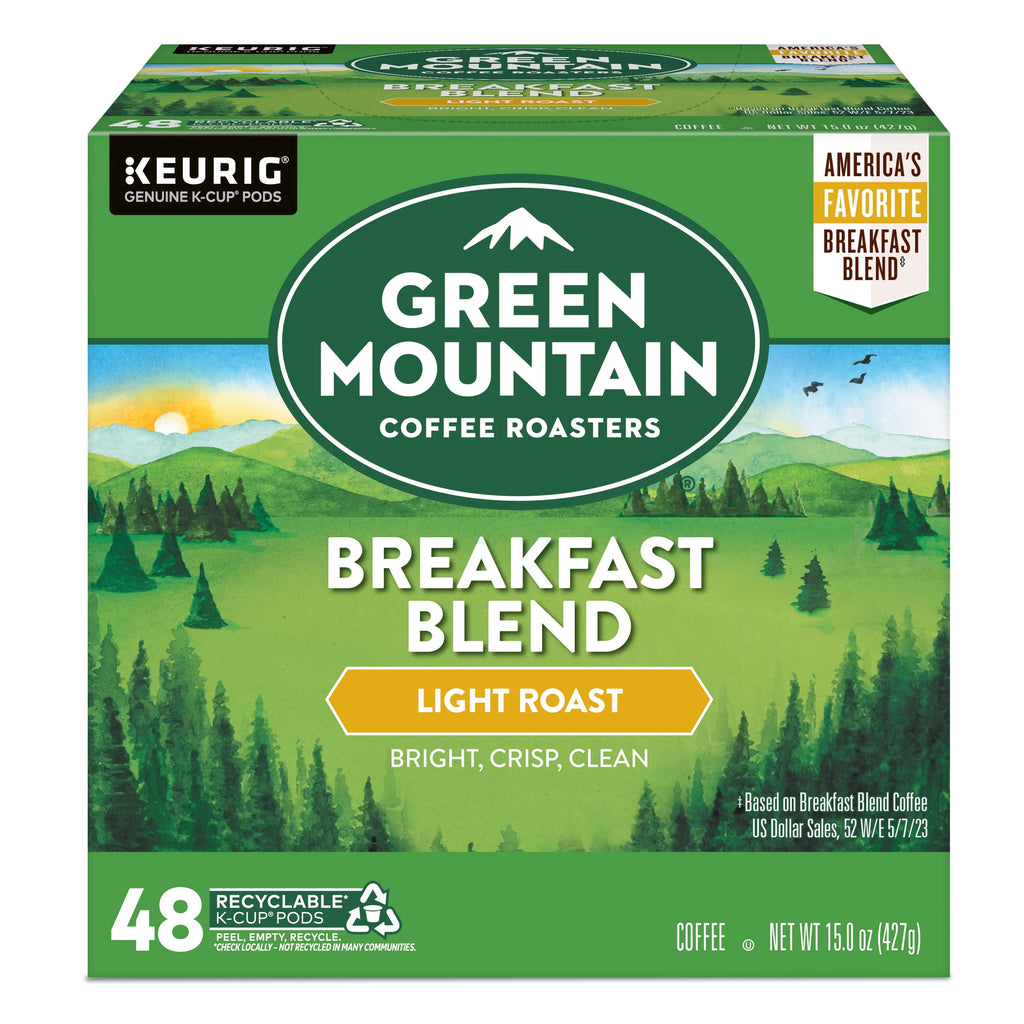 Light Roast K-Cup Coffee Pods, 48 Count S478134