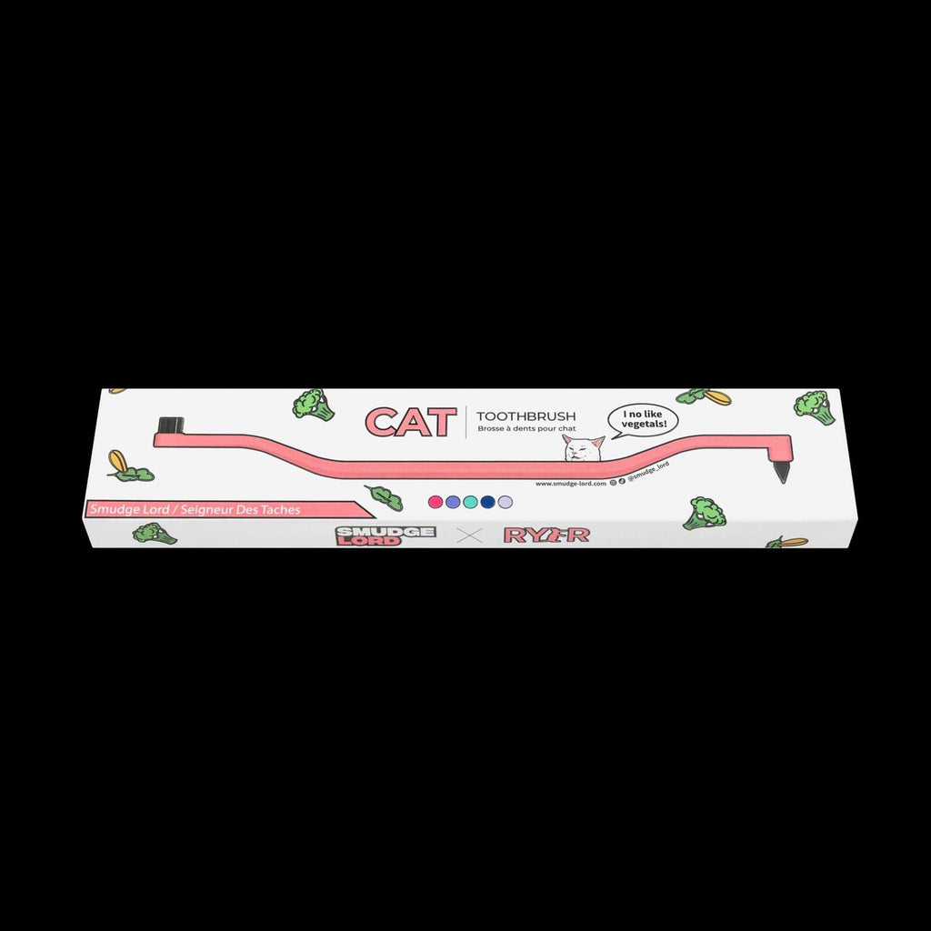 Dual Sided Cat Toothbrush H590