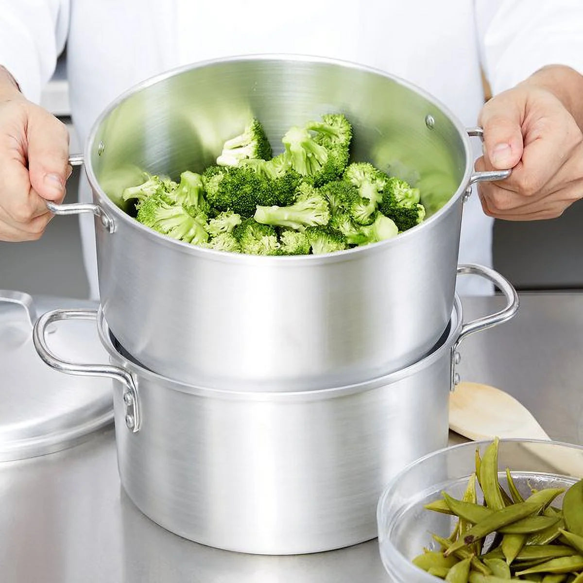 5 Quart Rice Vegetable Steamer Set H5677