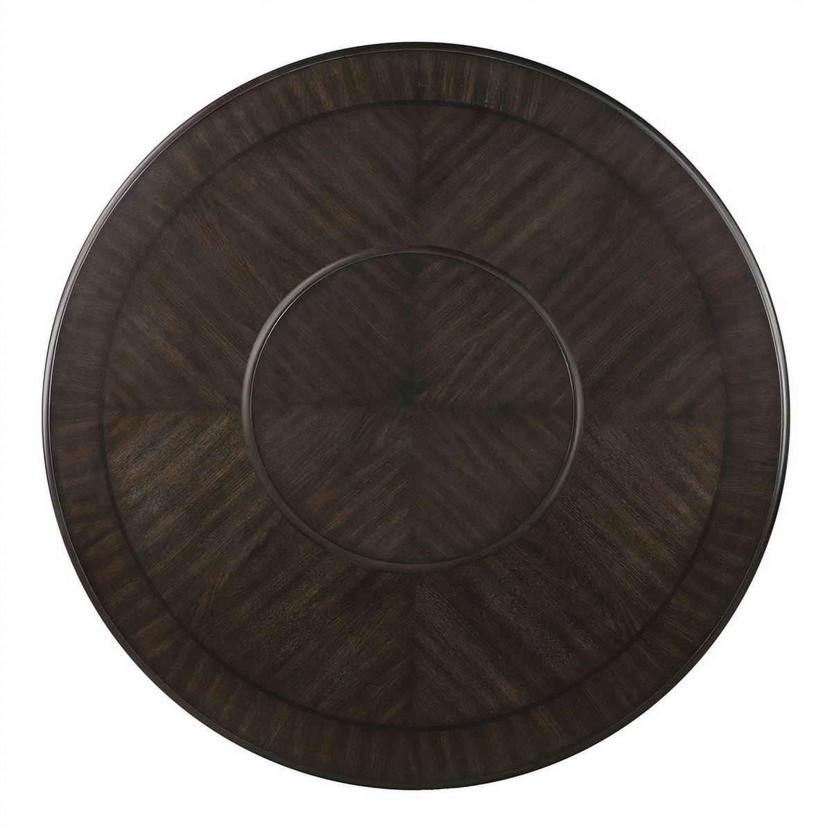 Round Wood Dining Table with Bottom Shelf O3140