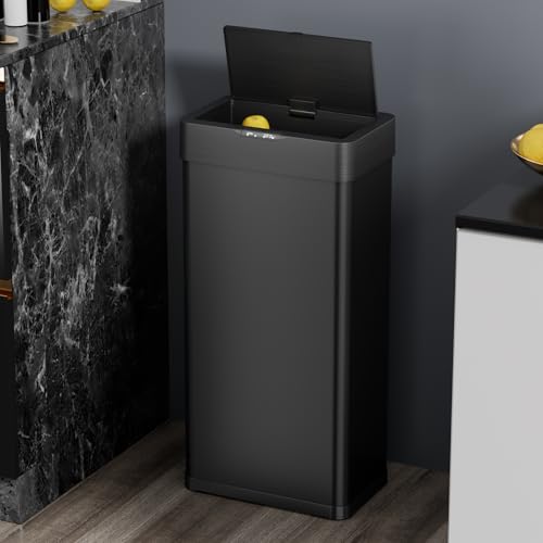 16 Gallon Motion Sensor Trash Can K116257