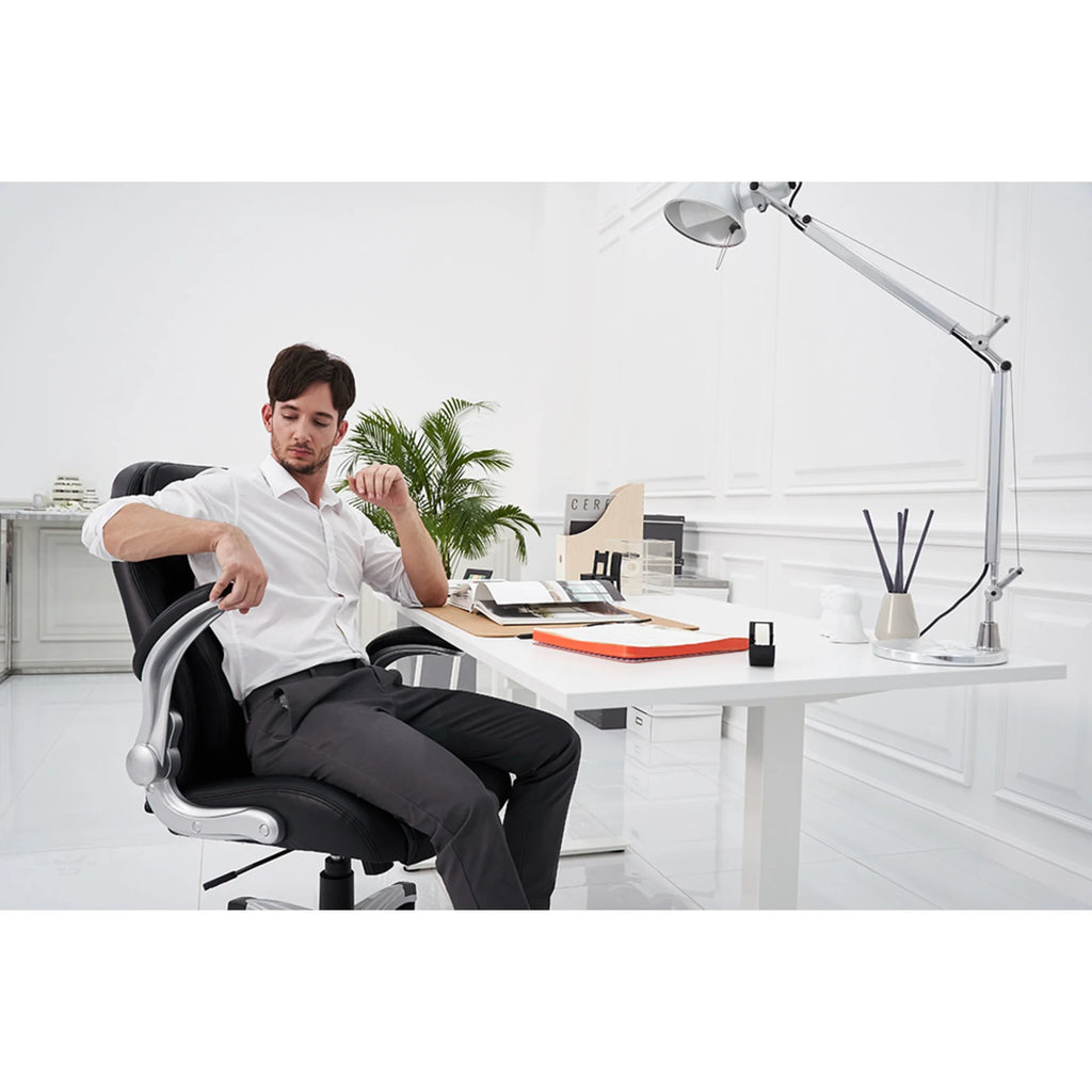 Ergonomic PU Leather Office Chair W216387