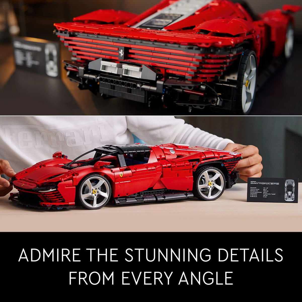 1:8 Scale Race Car Model Building Kit H3922