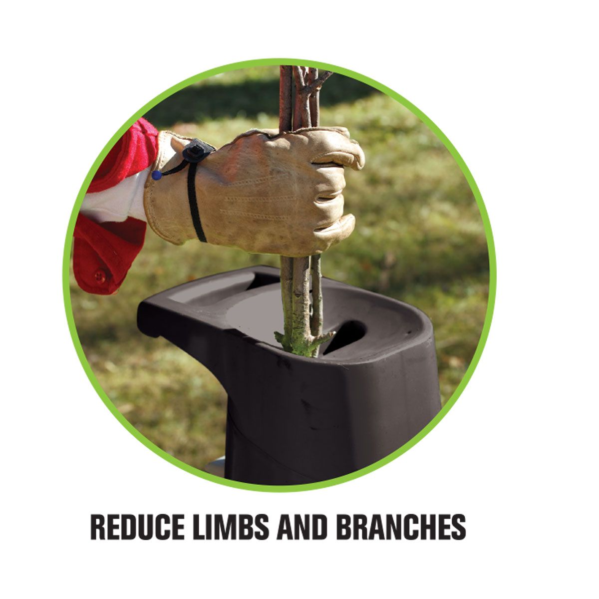 14 Amp Corded Electric Chipper Shredder J4427