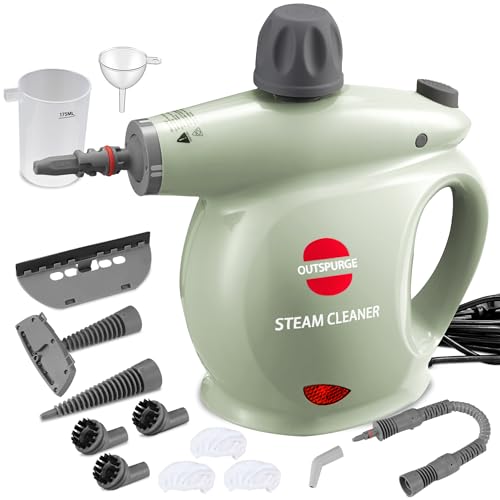Handheld Pressurized Steam Cleaner with 13 Accessories W640434