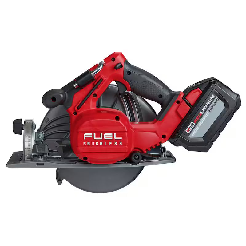 18V Lithium-Ion Brushless Cordless 7-1/4 in. Circular Saw Kit with Grinder C430