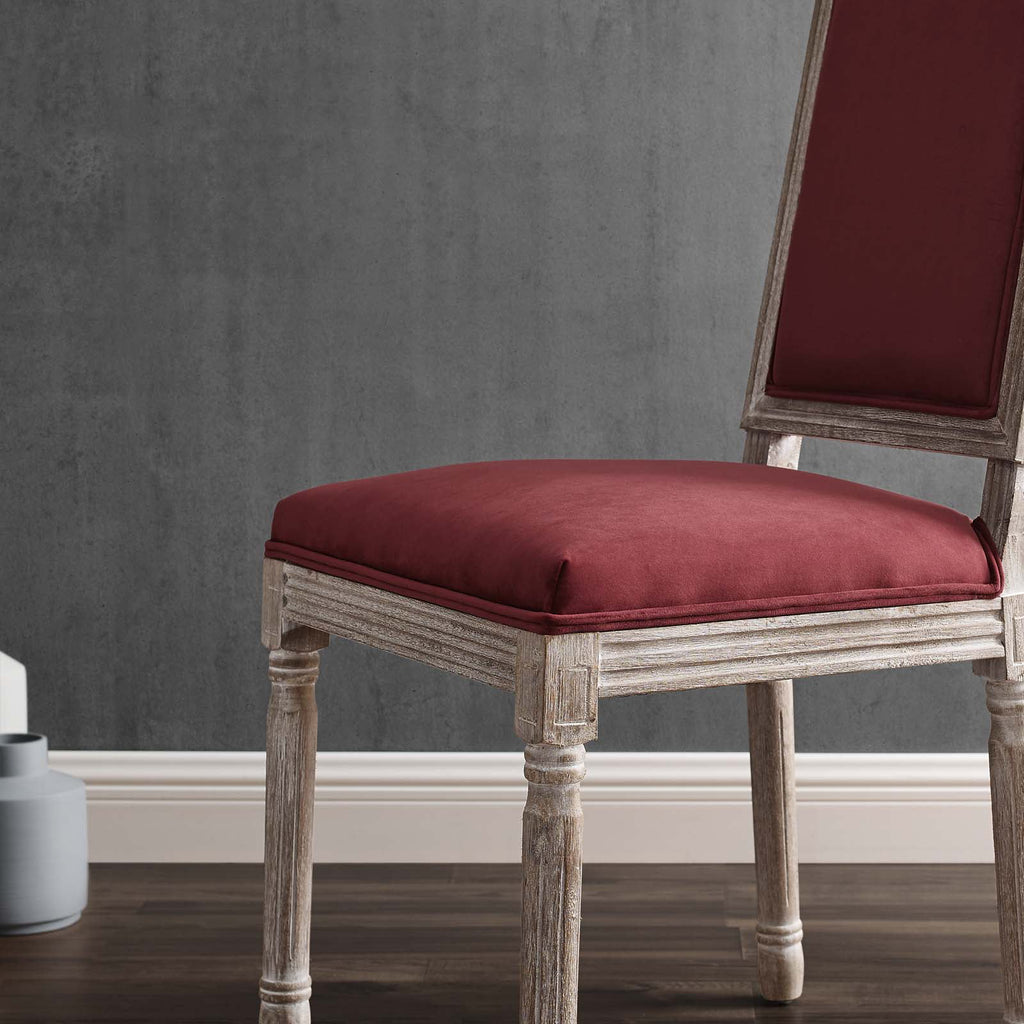 Vintage Velvet Dining Side Chair O940095