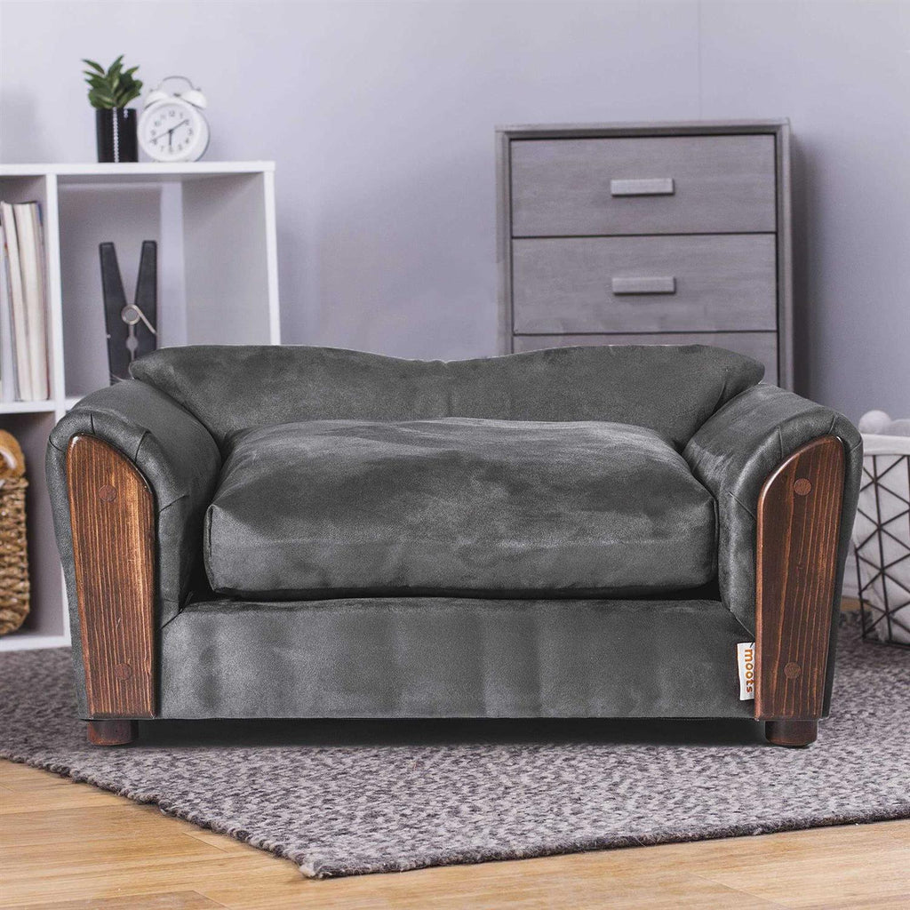 Microsuede Oak Pet Couch B11215