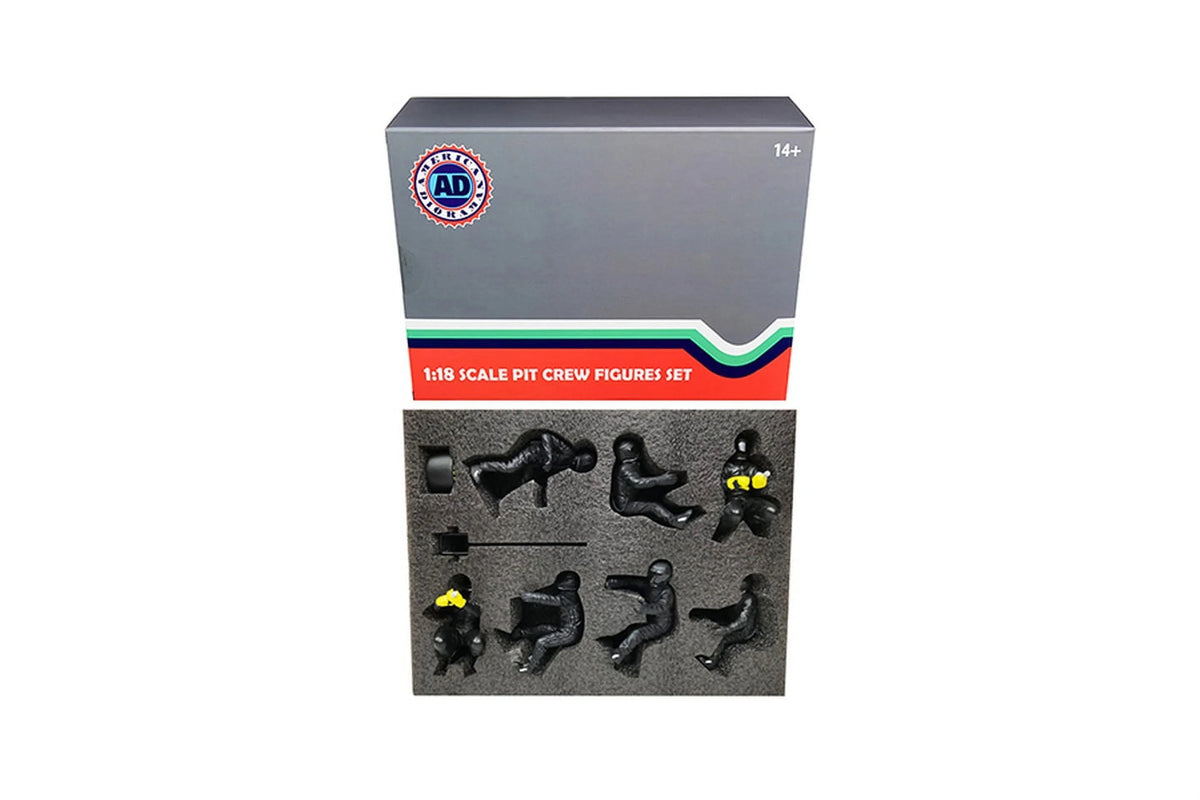 1/18 Scale Black Figurine Diorama Accessory T108