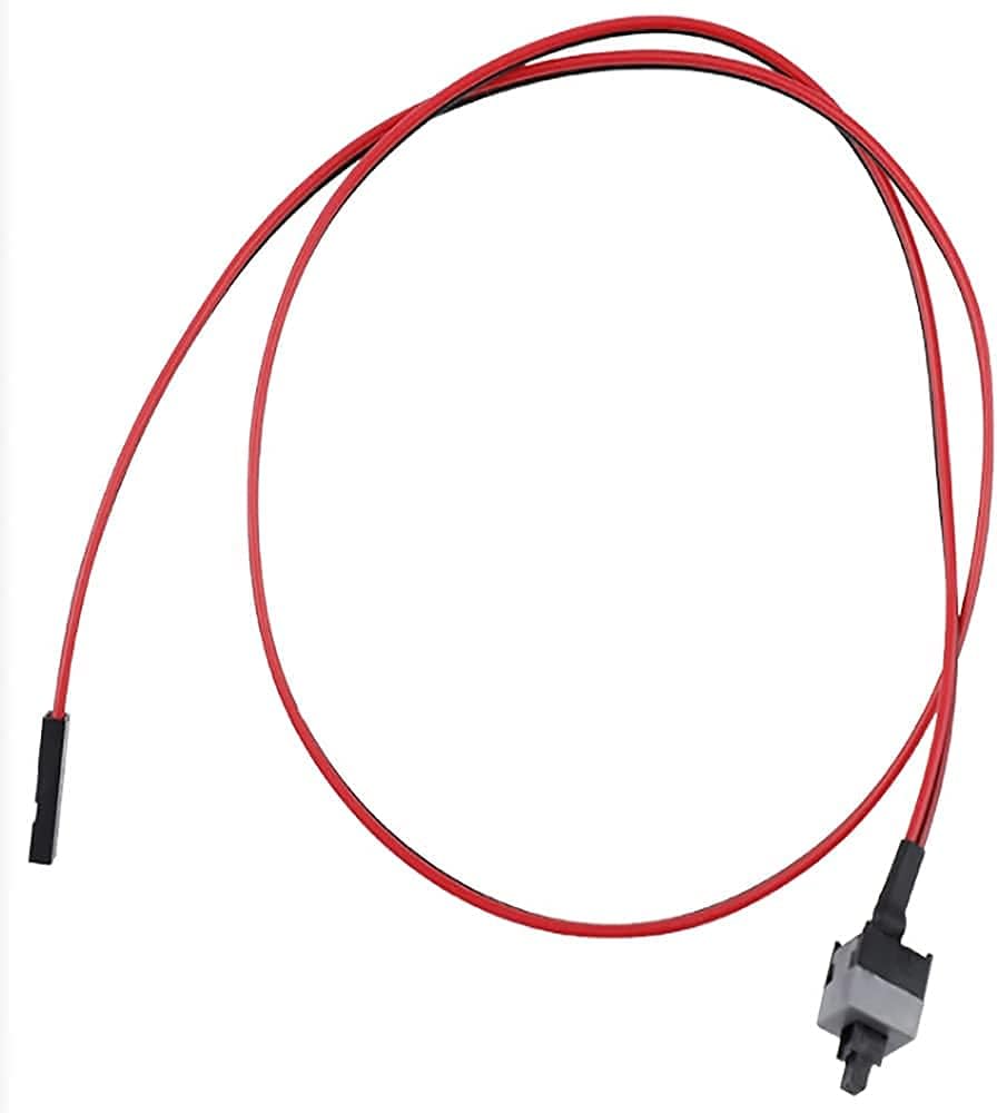 2 Pin PC Power Switch Cable 55CM Pack of 2 G11855