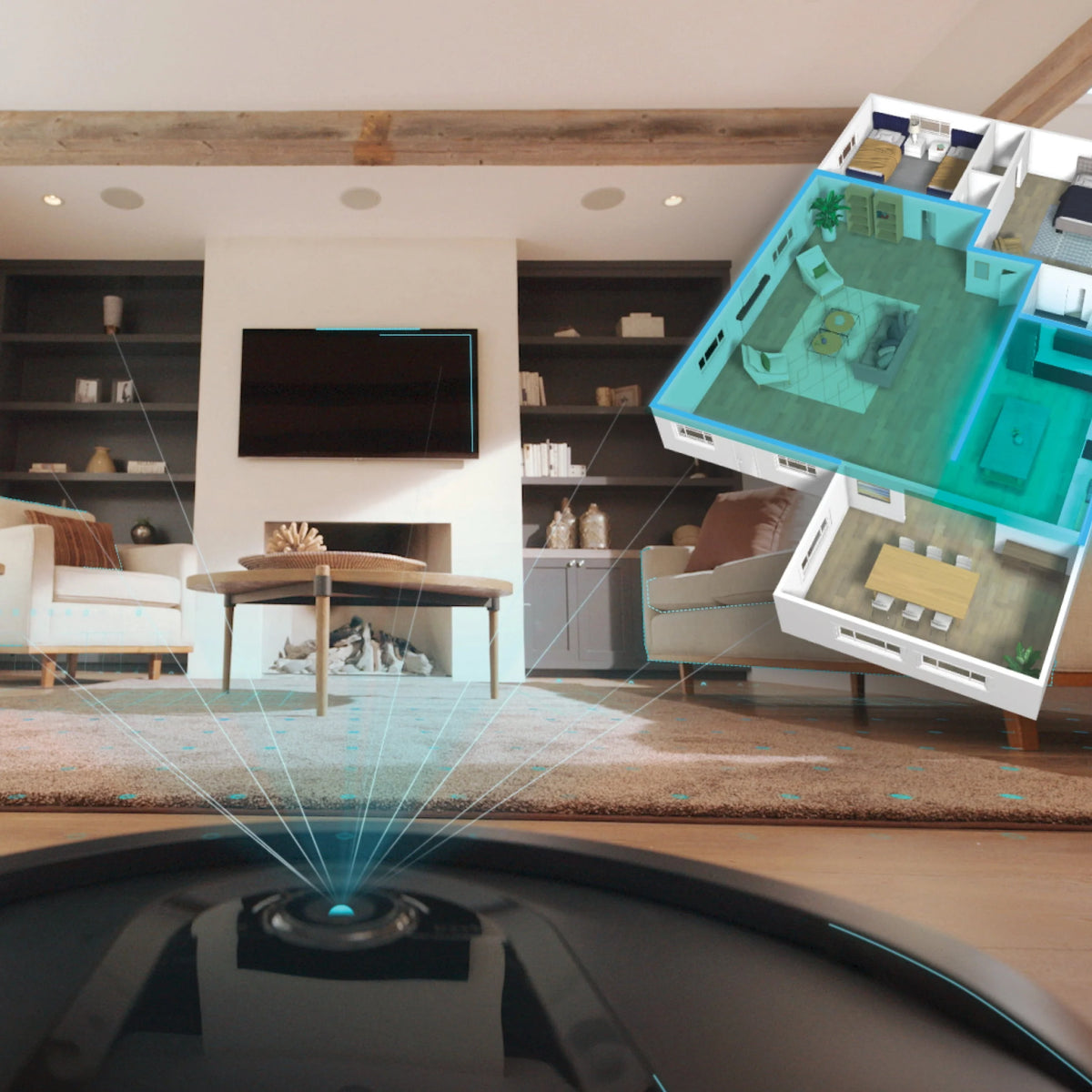 Robot Self-Empty XL Vacuum with Self-Empty Base I13699
