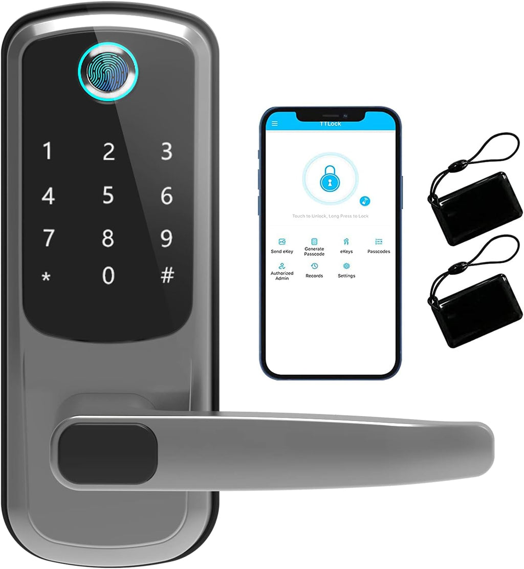 5-in-1 Smart Door Lock with Reversible Handle T840