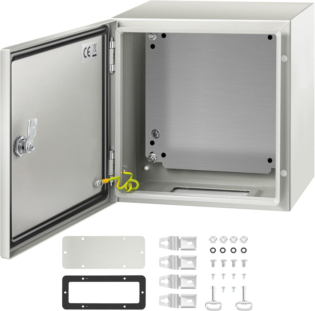 12 x 12 x 8'' NEMA 4X Steel Electrical Enclosure E759